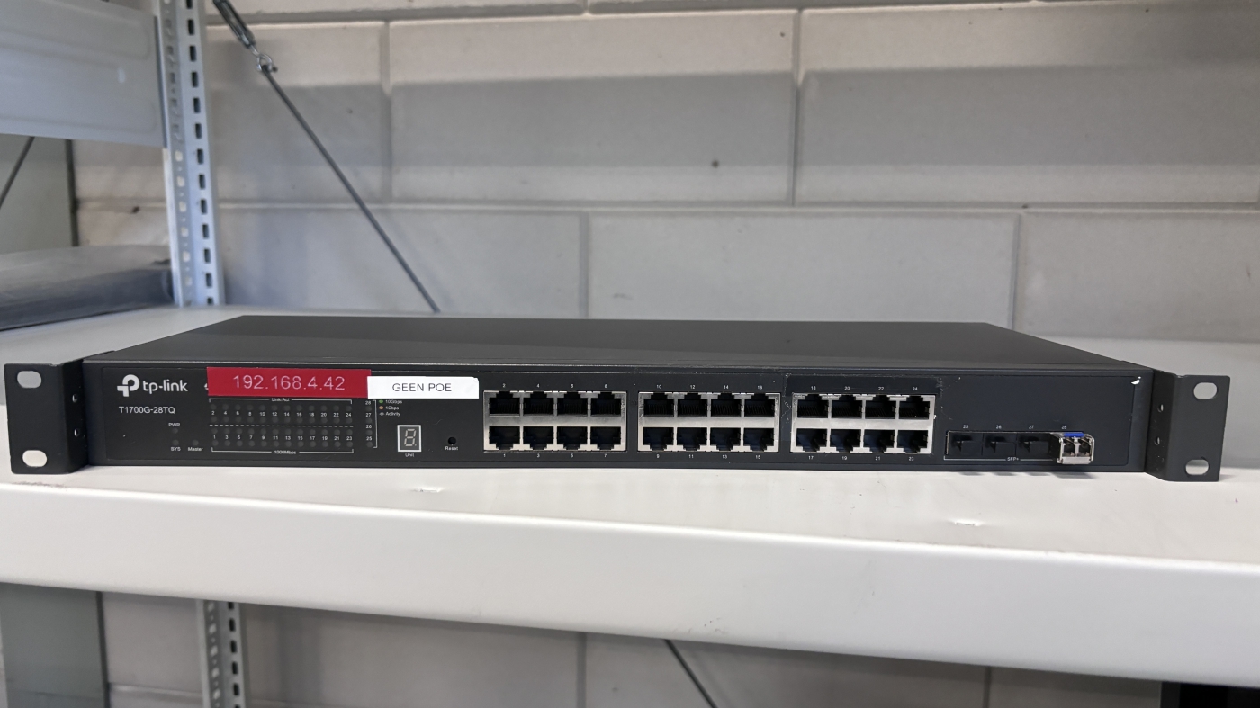 TP-Link T1700G-28TQ Netwerk Switch